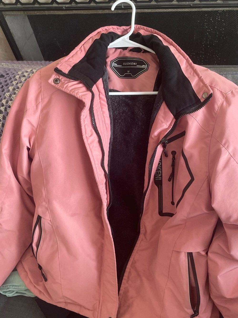 Women's Pink Ski & Snow Jacket - Insulated Winter Coat